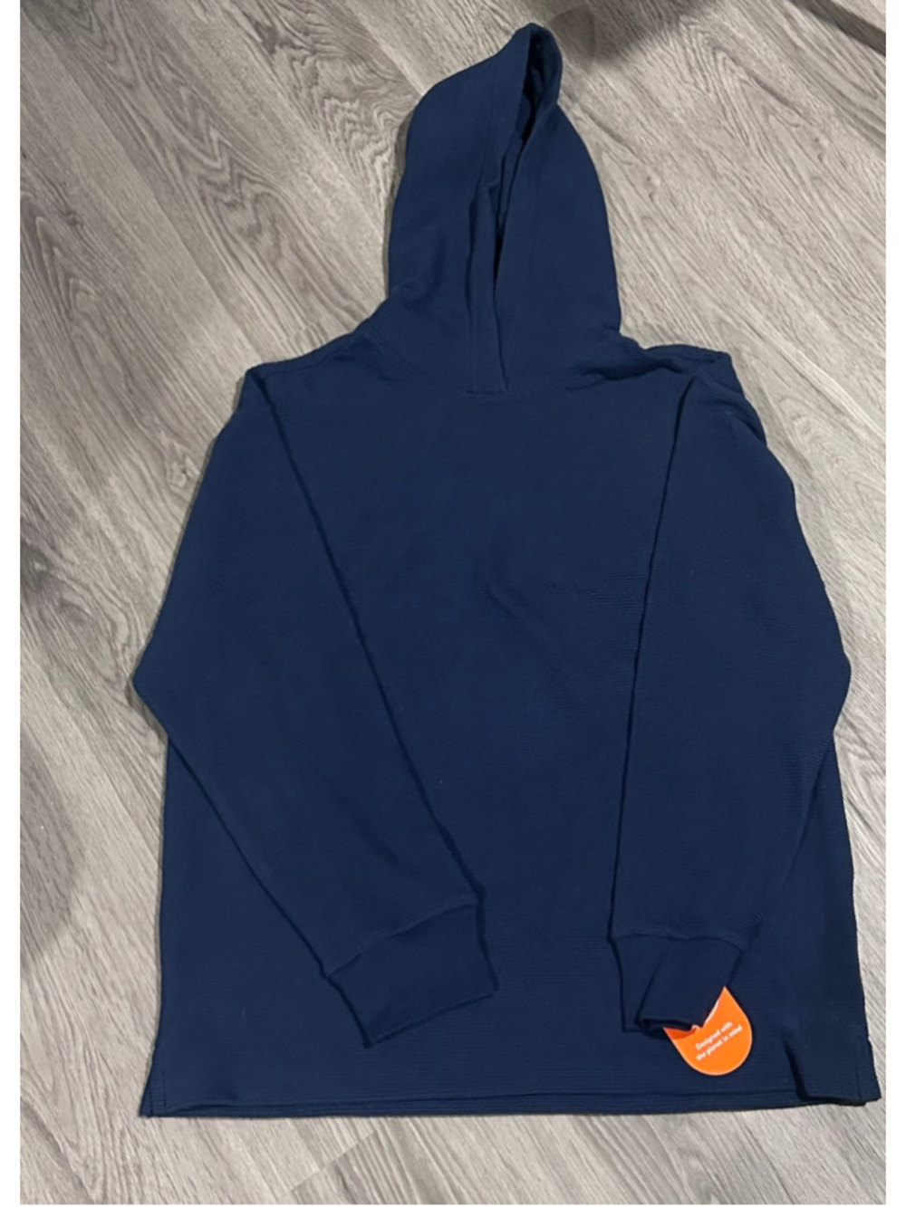 Boys Wonder Nation Hoodie XL 14 16 Blue